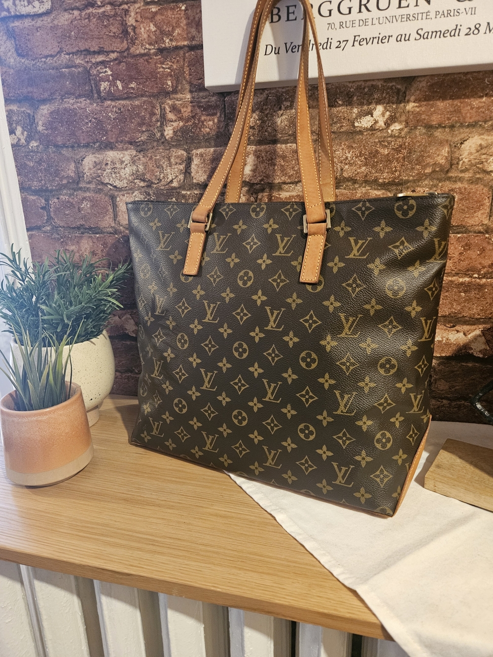 Authentic Louis Vuitton Monogram Tote Bag